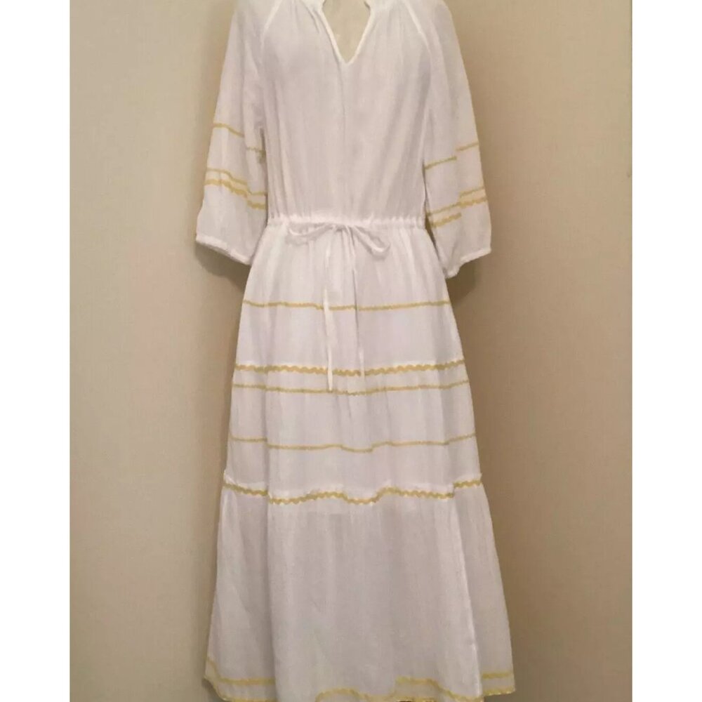 Draper James Ric Rac Popover Dress - Picture 2 of 4